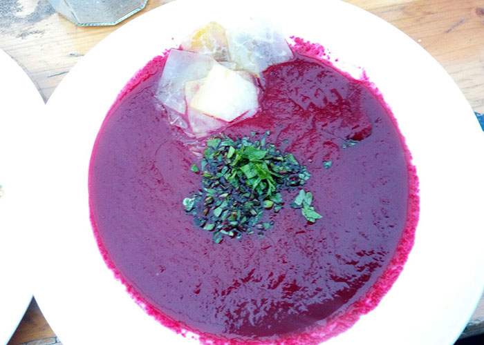 Rote-Beete-Suppe bei der Schnippeldisko, Foto: Slow Food Youth Hannover